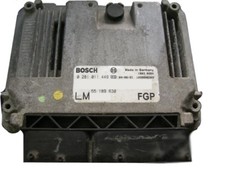 FIAT PALIO 178 ECU ECM DME PCM PCU MSG ENGINE CONTROL UNIT 55186610, usado comprar usado  Enviando para Brazil