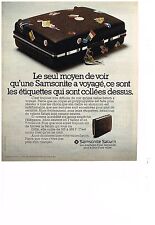 Publicite 1974 samsonite d'occasion  Le Luc