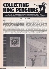 Collecting king penguin for sale  SHREWSBURY