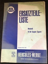 Ersatzteilliste hercules k50 gebraucht kaufen  Kulmbach