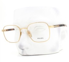 Óculos Prada VPR A55 5AK-1O1 óculos ouro polido em marrom 51mm com bolsa comprar usado Óculos Prada VPR A55 5AK-1O1 óculos ouro polido em marrom 51mm com bolsa comprar usado  Enviando para Brazil