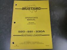 Mustang 920 921 for sale  Fairfield