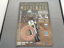 1997 motocross programme for sale  ST. IVES