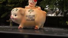 Irish porcelain piggy for sale  COOKSTOWN