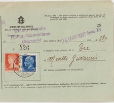 Italia 1937 25l usato  San Giuliano Terme