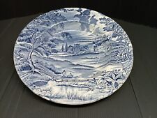 Superbe assiette porcelaine d'occasion  Lilles-Lomme