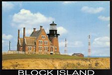 # G4766 BLOCK ISLAND, R.I. CARTÃO POSTAL, SOUTHN EAST LIGHT HOUSE, usado comprar usado  Enviando para Brazil