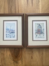 Pair lowry prints for sale  PONTYCLUN