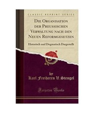 Rganisation preußischen verwa gebraucht kaufen Rganisation preußischen verwa gebraucht kaufen  Trebbin
