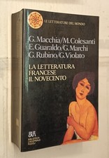 Aa.vv. letteratura francese usato  Italia