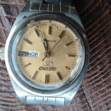 Vintage Seiko 5 Relógio Automático Modelo 7009-3080 Exibição Dia-Data Fabricado no Japão comprar usado  Enviando para Brazil