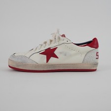 Tênis Super-Star Masculino Tamanho 45 Couro Branco Vermelho Super-Star Fabricado na Itália comprar usado  Enviando para Brazil