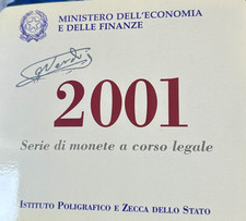 Folder 2001 monete usato  Torino