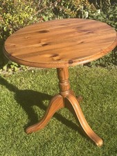 Round pine occasional for sale  IPSWICH