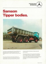 Mercedes benz samson for sale  RUSHDEN