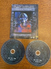 Iron Maiden Rare Visions of The Beast Mexico 2 DVD Video History Picture Discs comprar usado  Enviando para Brazil
