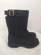 Timberland black leather for sale  AYLESFORD
