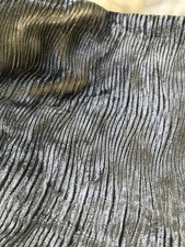 Grey velvet wave for sale  IPSWICH