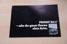 217822 peugeot 104 gebraucht kaufen  Katlenburg-Lindau