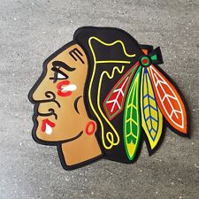 Używany, Odznaka Chicago Blackhawks naszywka logo na kurtkę dżersejową na sprzedaż  Wysyłka do Poland