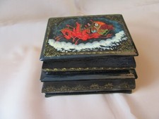 Vintage russian lacquer for sale  FAREHAM
