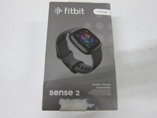 Reloj inteligente Fitbit Sense 2 FB521 Advanced Health grafito nuevo sellado caja dañada segunda mano  Embacar hacia Mexico