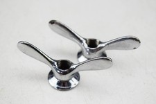 Pair vintage chrome for sale  PRESTON