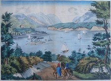 Americana lithograph folk for sale  Pitman