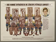 1980 NHL Vintage Barra de Chocolate Francesa 8x11 Anúncio Bobby Orr Boston Bruins, usado comprar usado  Enviando para Brazil