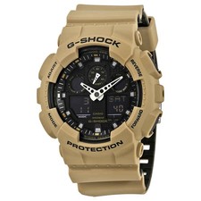 Relógio esportivo Casio G-Shock masculino mostrador preto bege areia GA100L-8A comprar usado  Enviando para Brazil