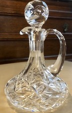 Small crystal decanter for sale  BEAUMARIS