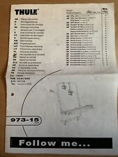 Thule 973 fahrradträger gebraucht kaufen  Hamburg