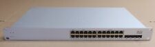 Switch Cisco Meraki MS220-24P-HW 20x 1GbE RJ45 +4x PoE compartilhado+ L2 NÃO REIVINDICADO comprar usado  Enviando para Brazil