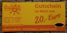 Gutschein sonnenstudio soul gebraucht kaufen  Deutschland