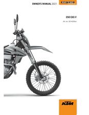 Ktm owners manual for sale  Lexington