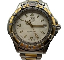 TAG HEUER Professional 200M WF1120-0 Relógio Indiglo Masculino Fabricado na Suíça 41mm - Funciona! comprar usado  Enviando para Brazil