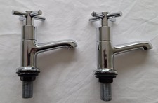 Sink taps pair for sale  WARE