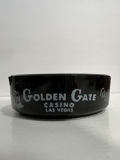 Cenicero de vidrio vintage Golden Gate Casino Las Vegas segunda mano  Embacar hacia Mexico
