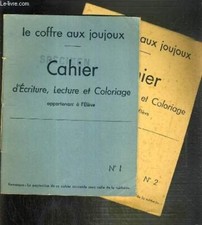 Coffre joujoux cahier d'occasion  France