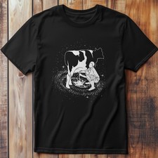 Milkyway cow shirt for sale  WEYMOUTH
