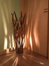 Treibholz lampe 115cm gebraucht kaufen  Rodewald