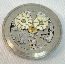 Movimento de relógio para peças, calendário de data tripla Marvin 520C data automática, não funciona, usado comprar usado  Enviando para Brazil