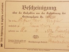 Himmelpfort bescheinigung . gebraucht kaufen  Vallendar
