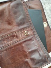 Leder akten notebook gebraucht kaufen  Ammersbek