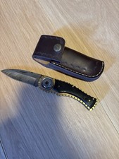 Damast klappmesser taschenmess gebraucht kaufen  Esslingen am Neckar