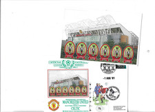 Manchester united celtic for sale  HUDDERSFIELD