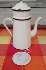 Ancienne cafetière tôle d'occasion  Maël-Carhaix
