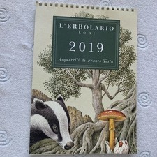 Calendario erbolario 2019 usato  Italia