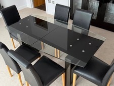 Glass granite table for sale  CREWE
