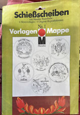 Vorlagenmappe schießscheiben  gebraucht kaufen  Taufkirchen